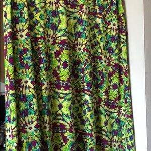 Lularoe Tie Dye Maxi